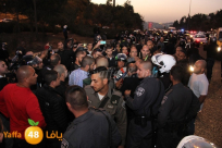 شاهد بالفيديو - اعتداء شرطة الاحتلال على مسيرة شباب يافا نصرةً للأقصى المبارك